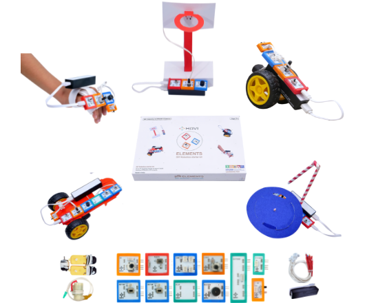 Elementos Havi- Kit de inicio de Robótica de bricolaje