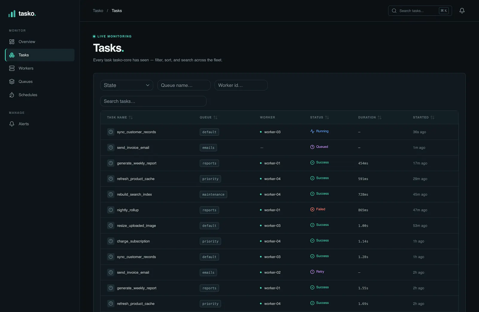 Tasko screenshot 3