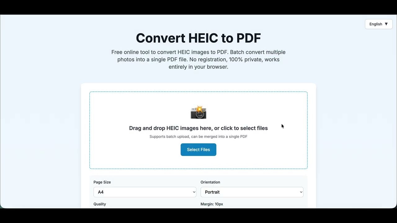 HEIC to PDF Converter gallery image