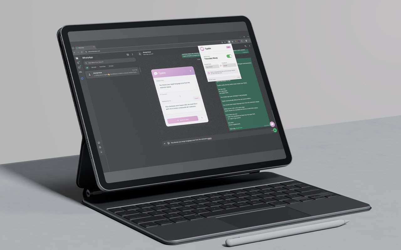 Typble - Screenshot 2 showing product features and functionality