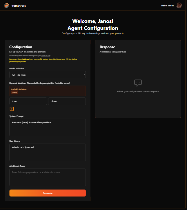PromptFast gallery image