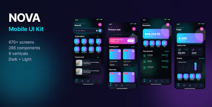 Nova Mobile Ui Design gallery image