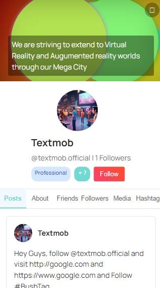 Textmob | Relaunched - Connect. Share. Discover. Your Social Experience, Redefined media 4