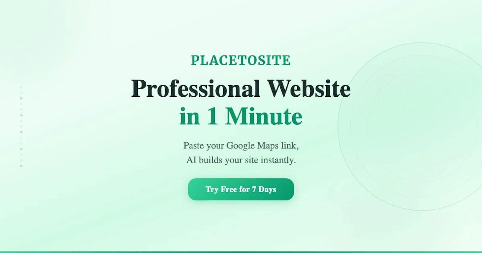 PlaceToSite screenshot 1