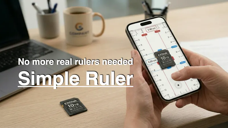 Simple Ruler screenshot 1