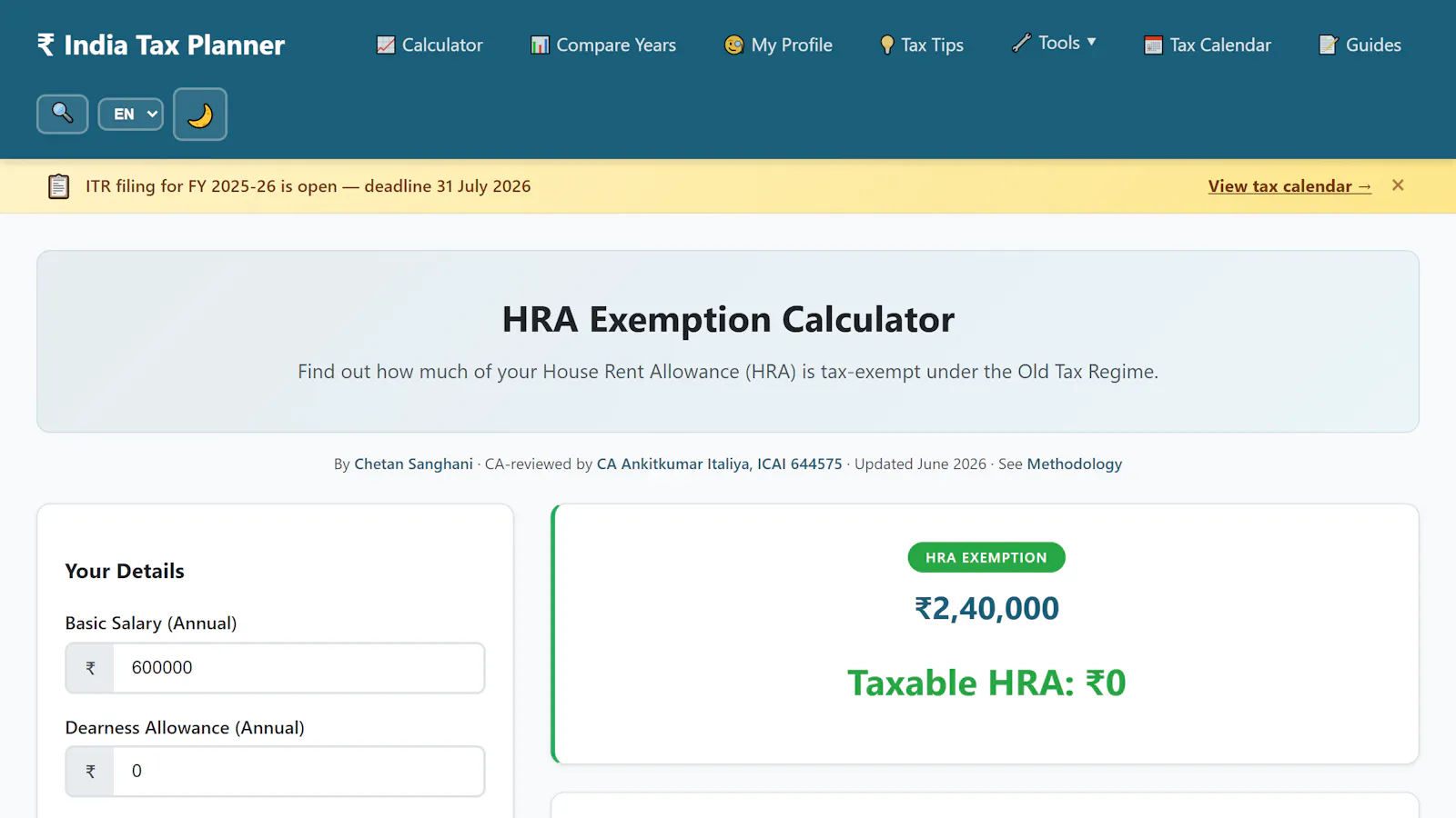 SmartTaxCalc screenshot 6
