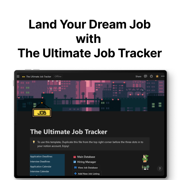 Ultimate Job Tracker