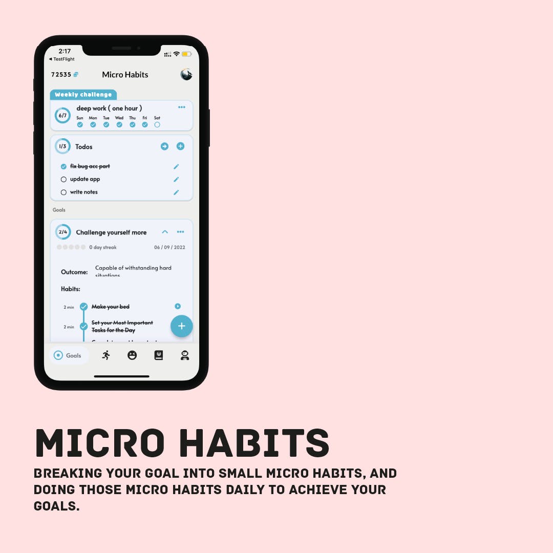 Micro habits: Self-Improvement  media 2
