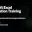 MS Excel Certification Training