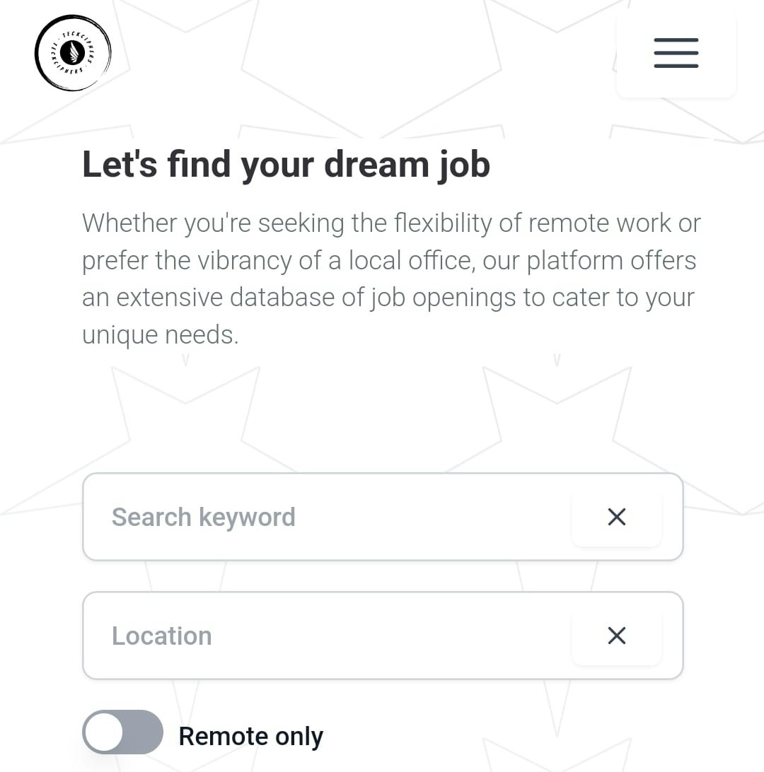 Teckciphers Tech Jobs