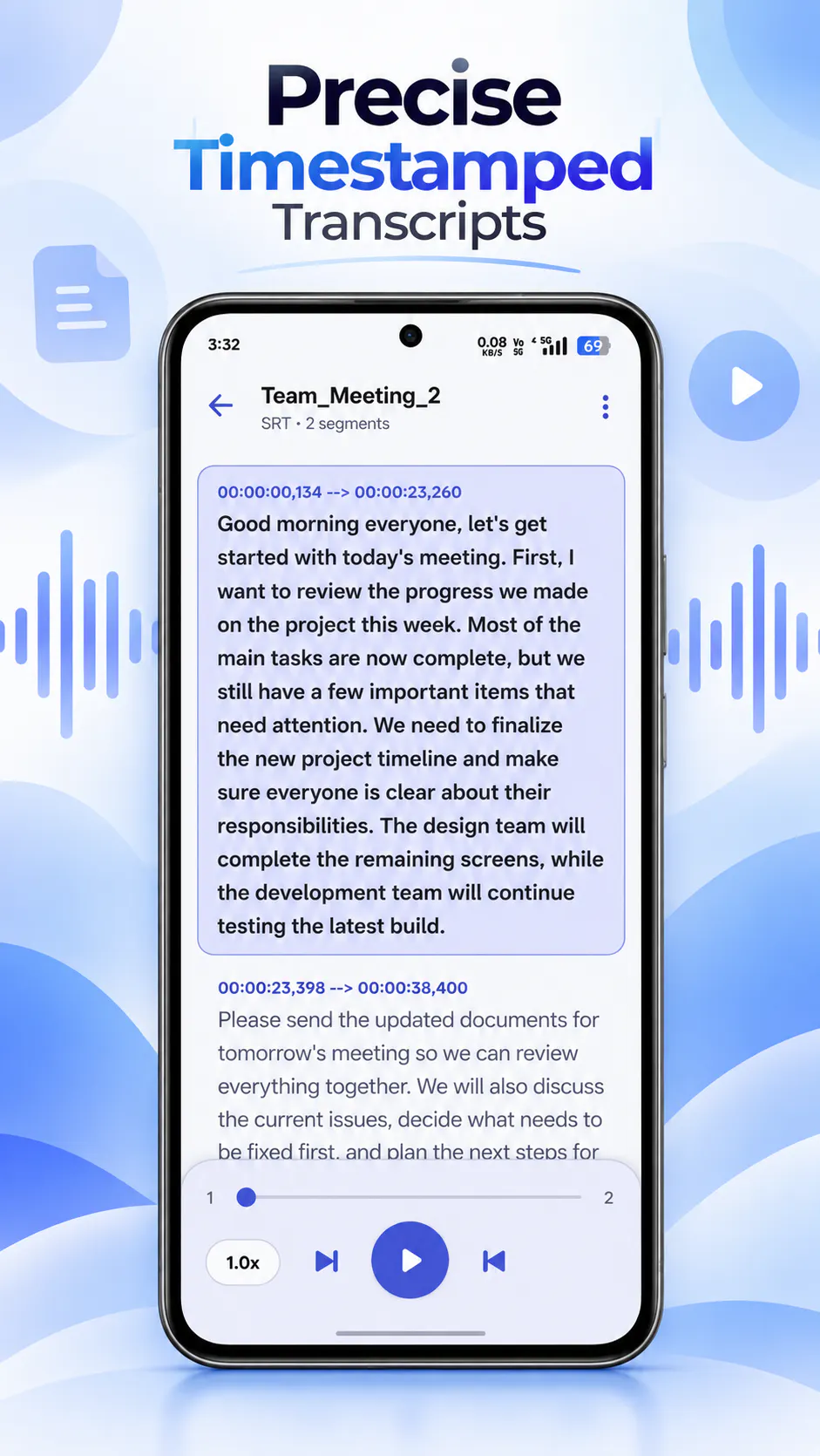 VoxTranscript - Offline Ai  gallery image