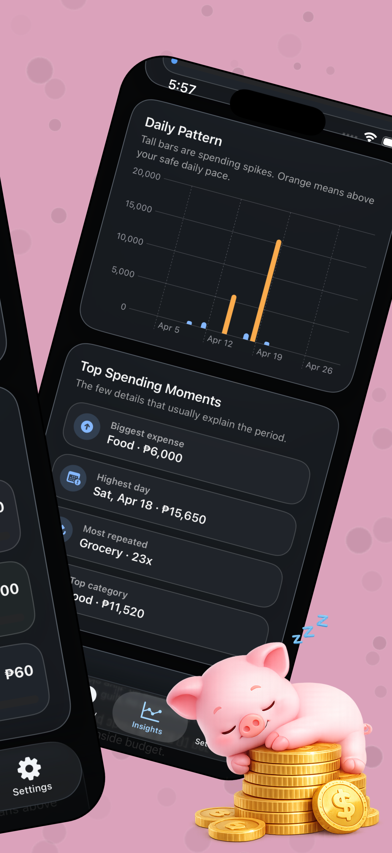 Boink - track spending in 2 taps gallery image