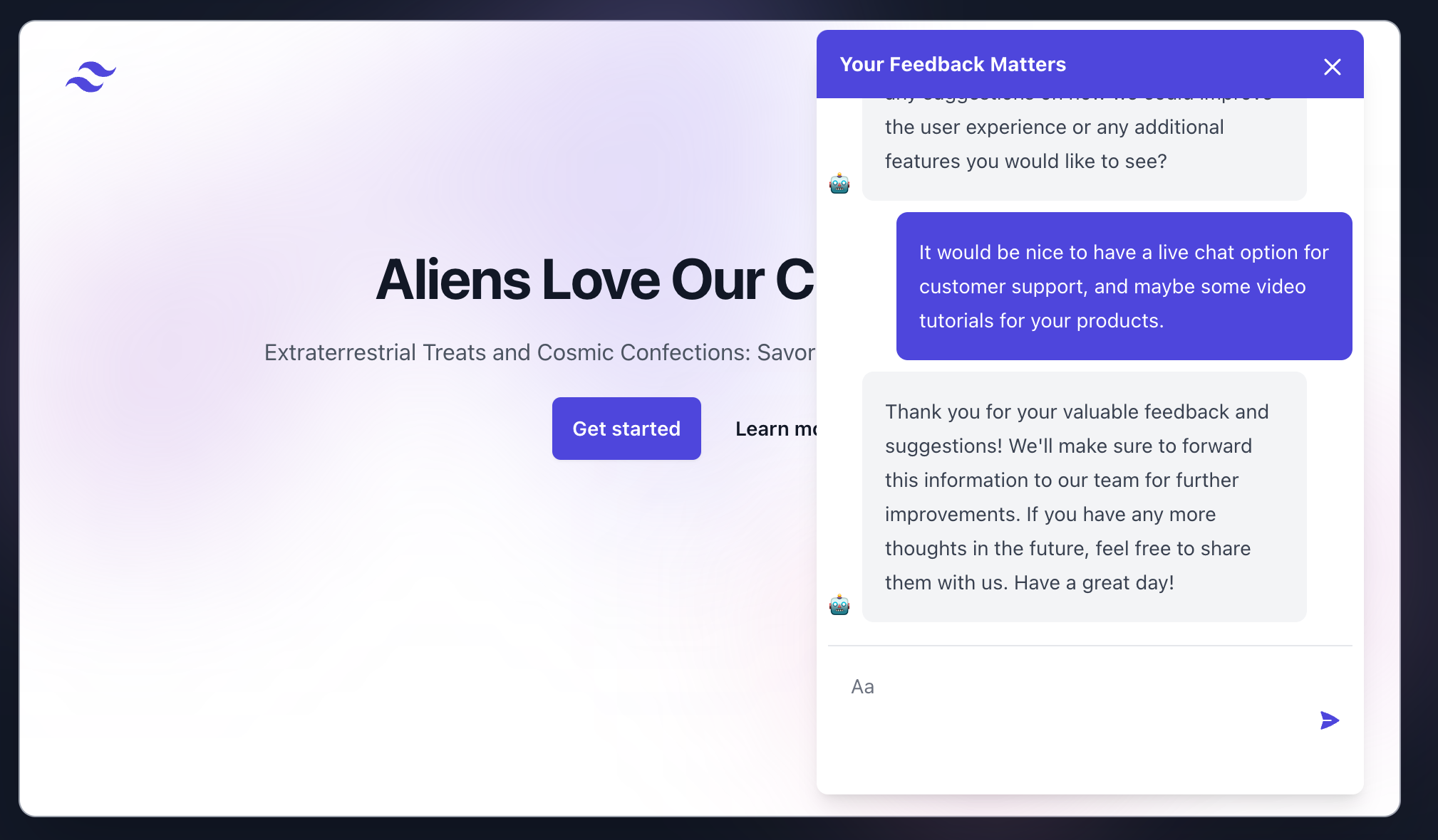 RealFeedback - Web sitenizi konuşma geri bildirimi ile geliştirin medya 2