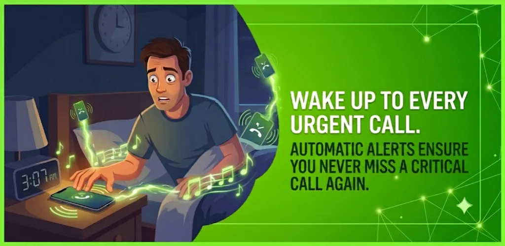 KeepRinging:Missed call Alert screenshot