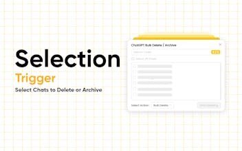 Chat GPT Bulk Delete Chats gallery image