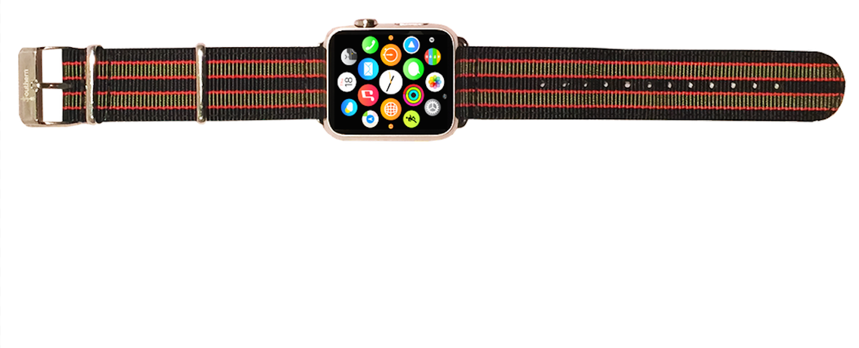 Secret Agent Strap for Apple Watch (Nato Strap) Product Information
