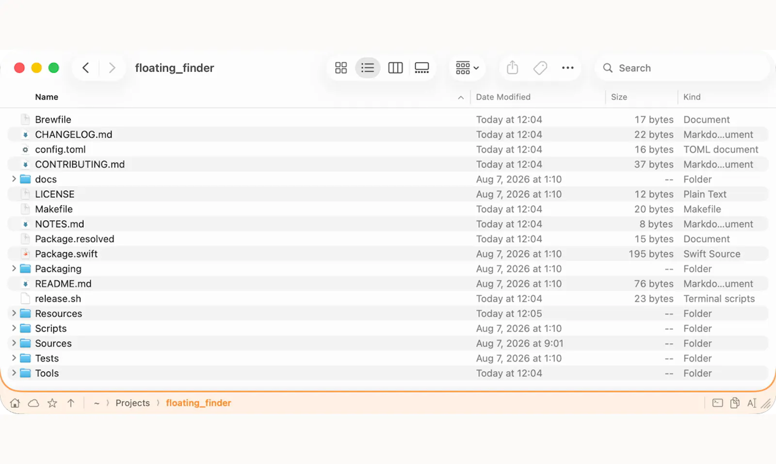 Floating Finder screenshot 5