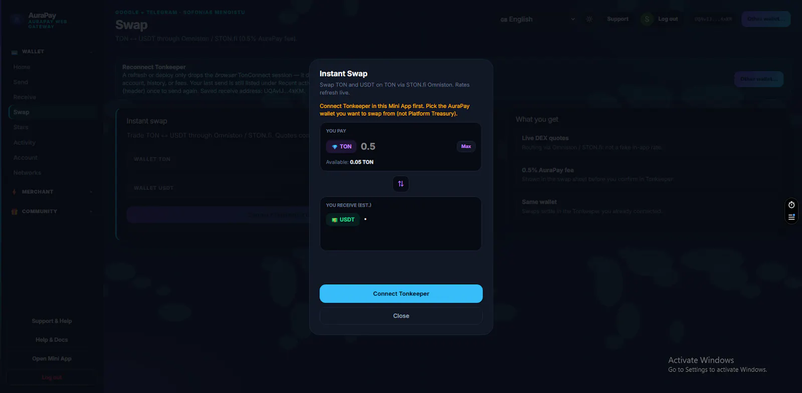 AuraPay screenshot 1