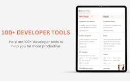 100+ Developer Tools media 1