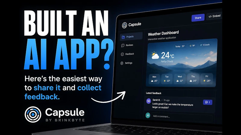 Capsule by BrinkByte screenshot 1 (video preview)