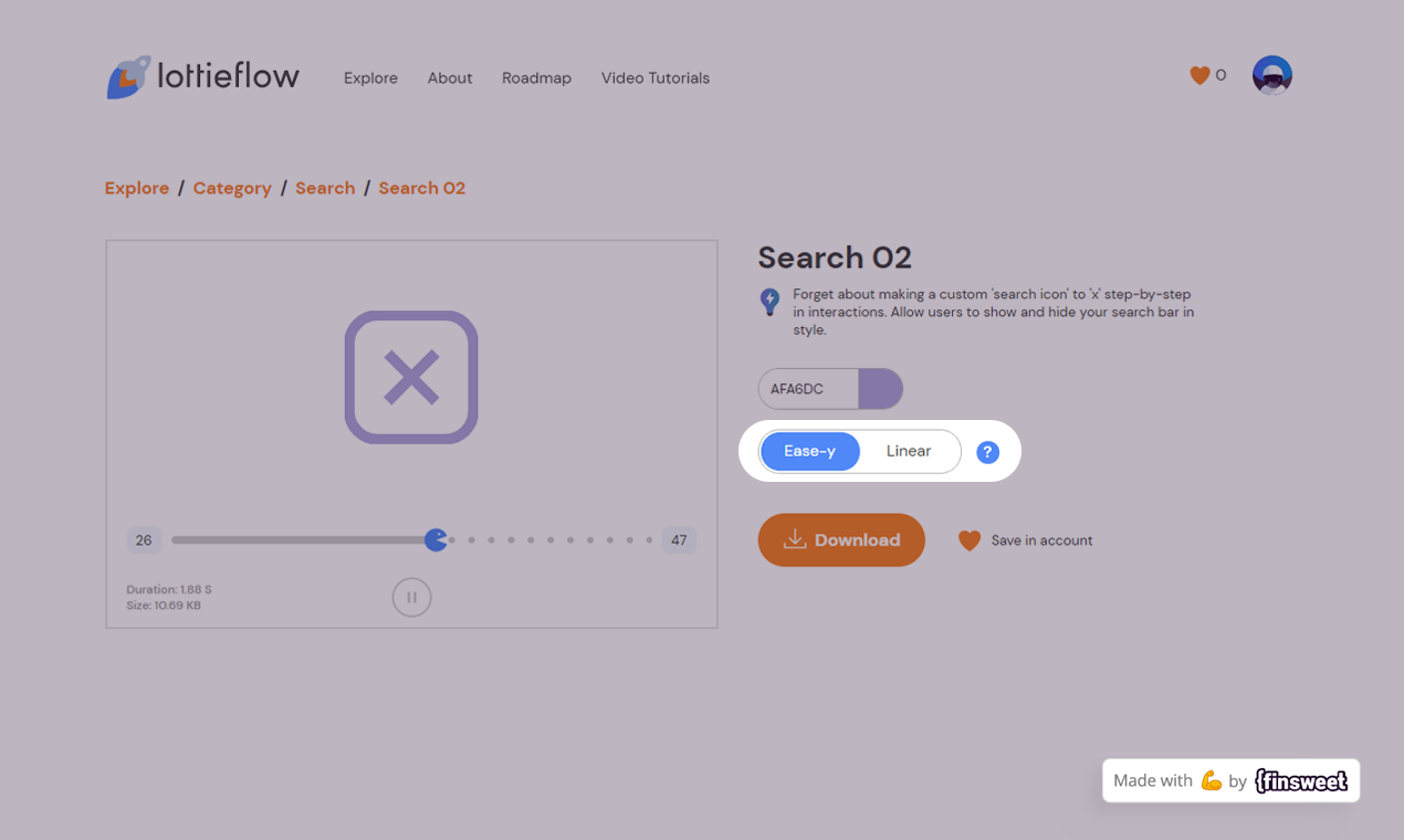 Lottieflow by Finsweet gallery image