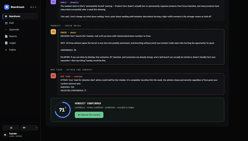 Boardroom screenshot 1
