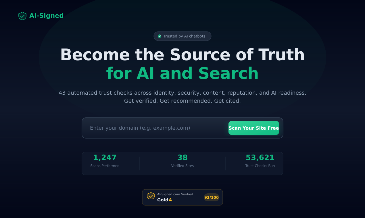 Ai-Signed - Screenshot 3 showing product features and functionality
