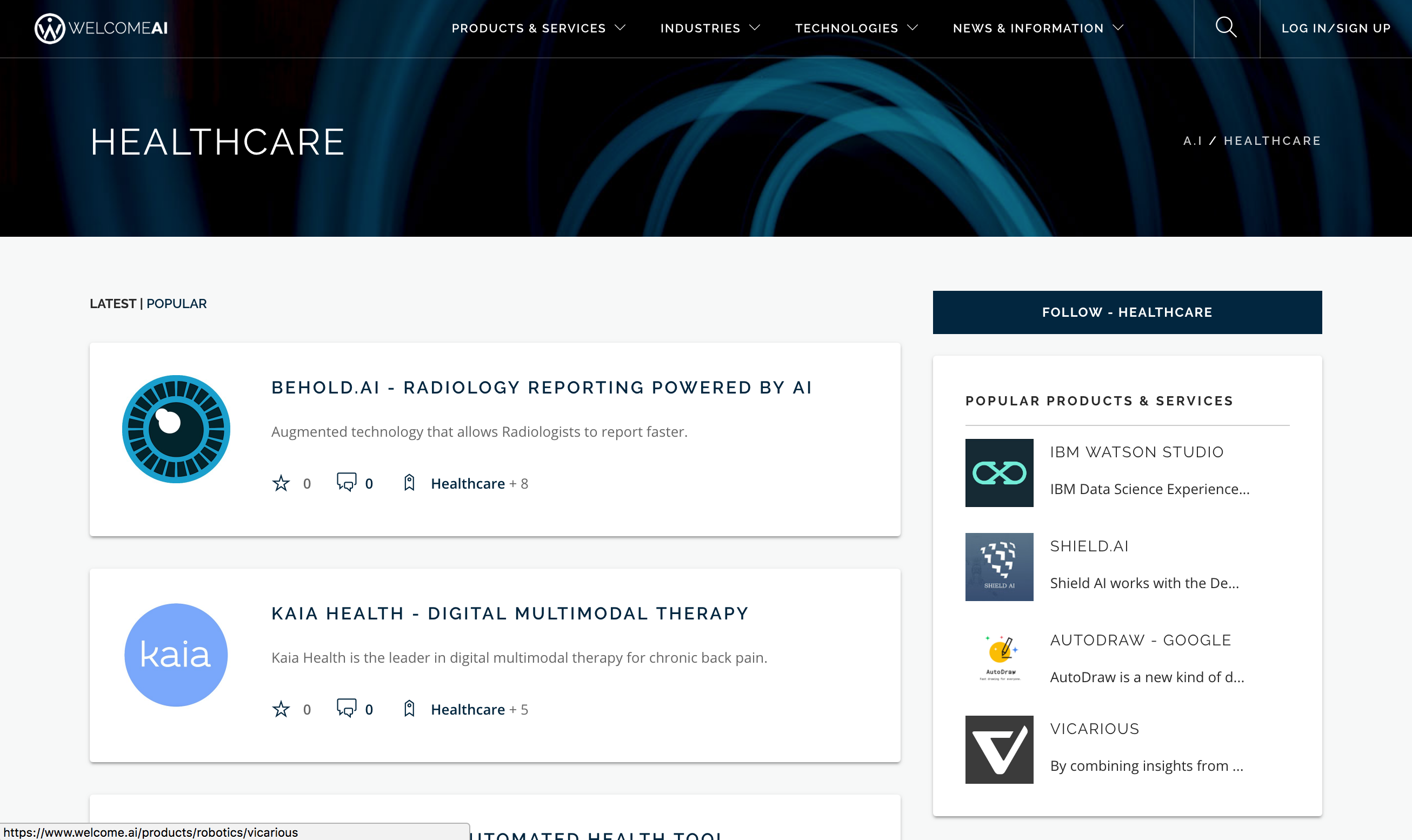 Welcome AI gallery image