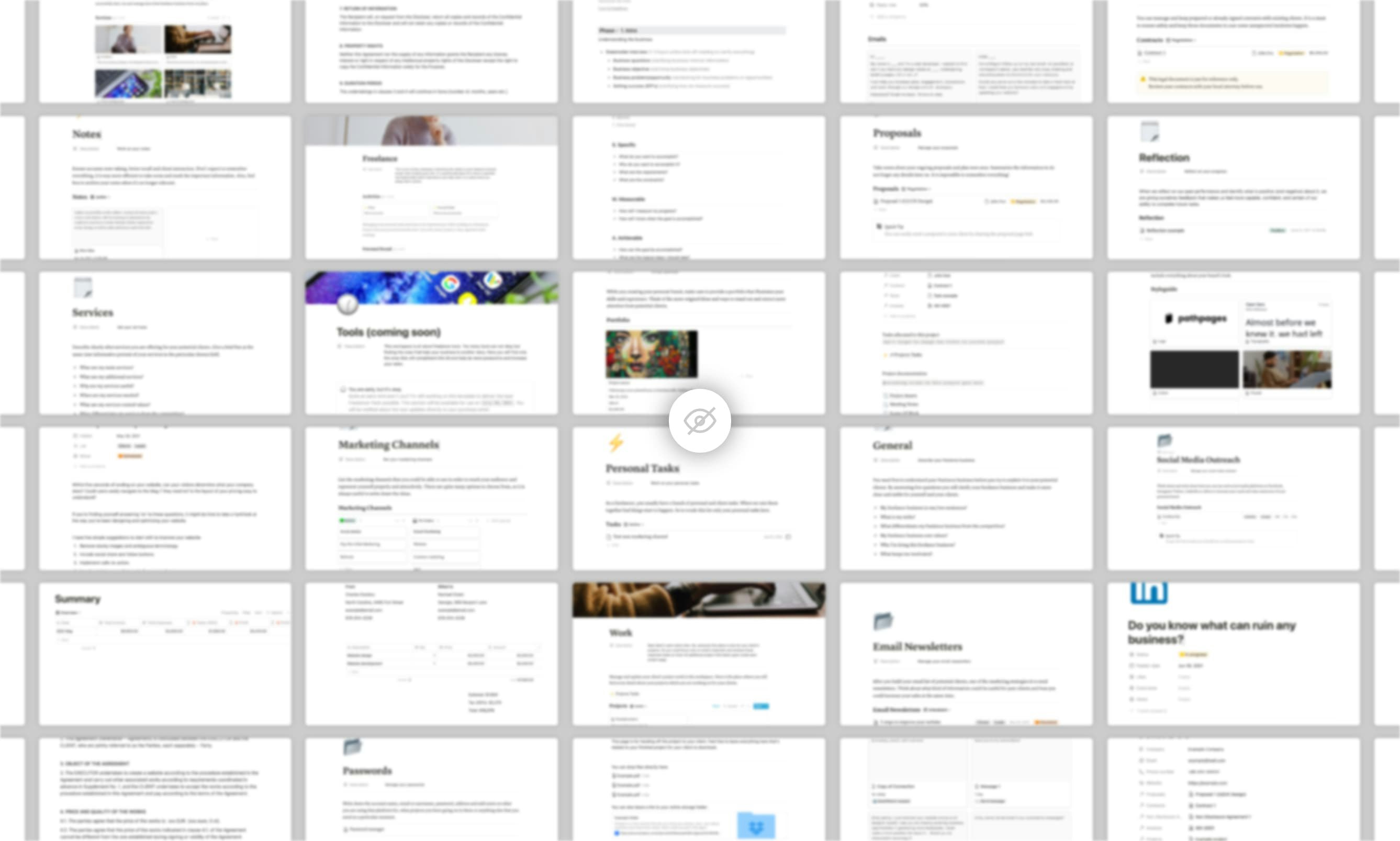 Notion Freelancer Pack gallery image