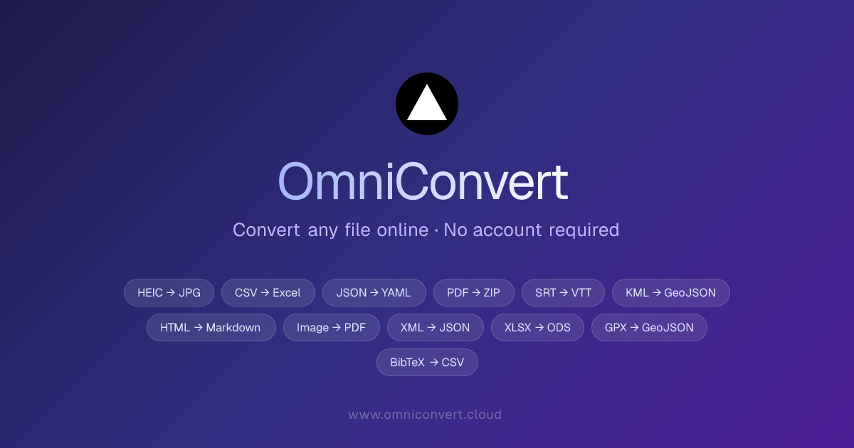 OmniConvert gallery image