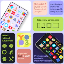 Material You Icon Pack & Wallpapers gallery image