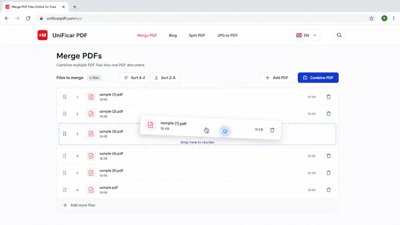 UniFicarPDF screenshot 4
