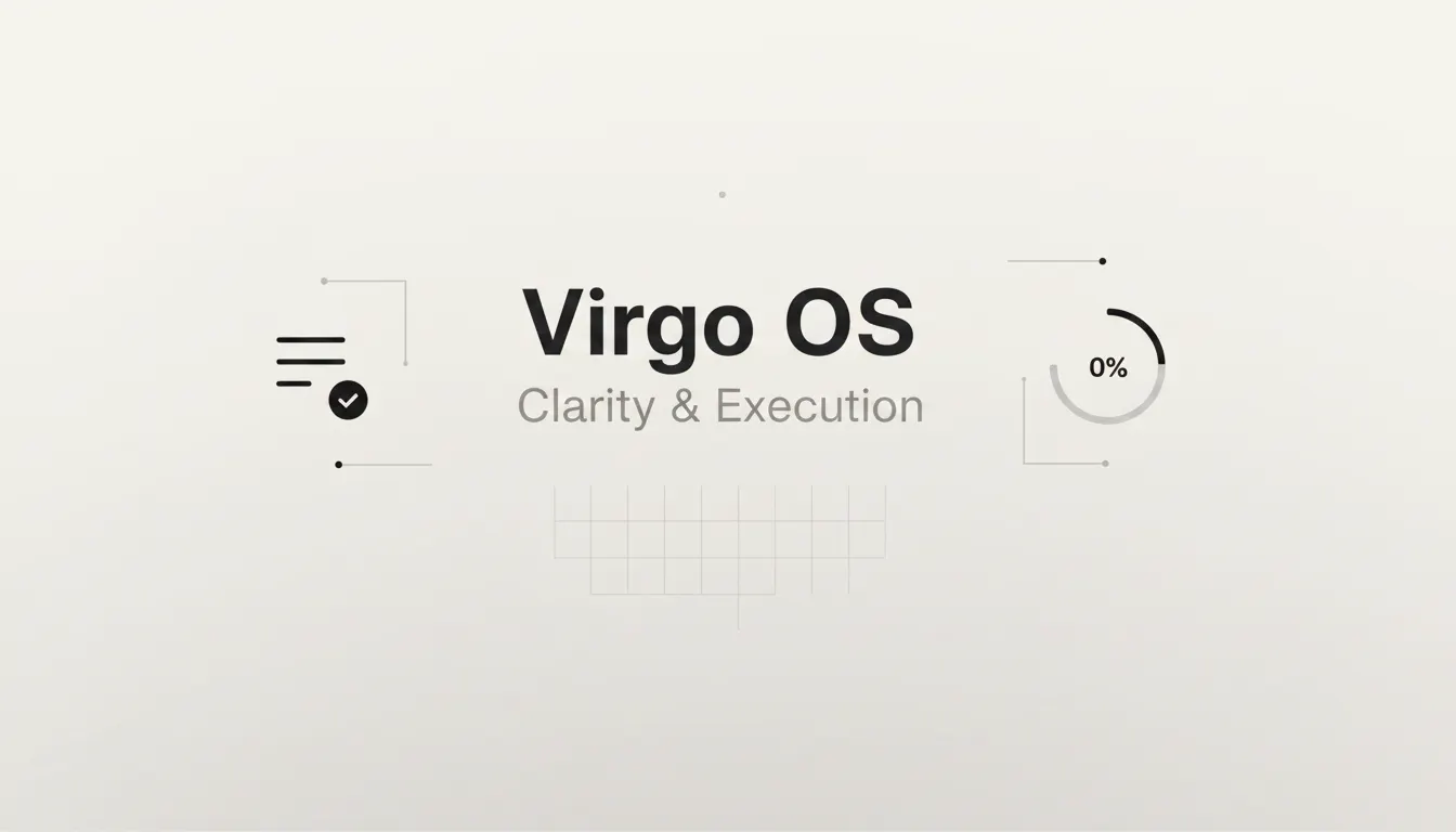 Virgo OS — Clarity & Execution gallery image