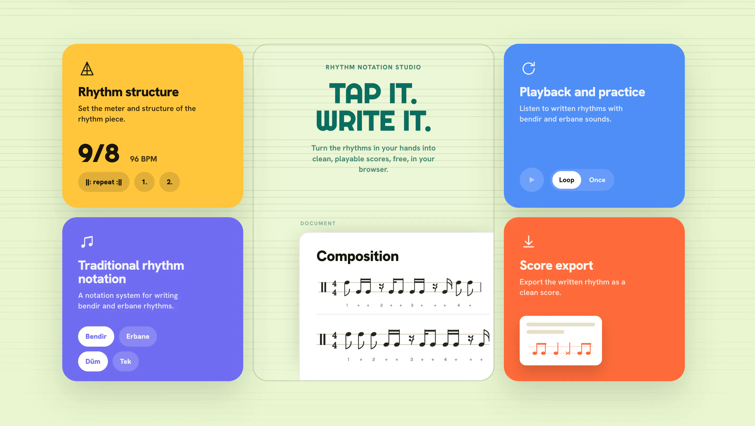 Ritmik — Rhythm Exercise Builder gallery image