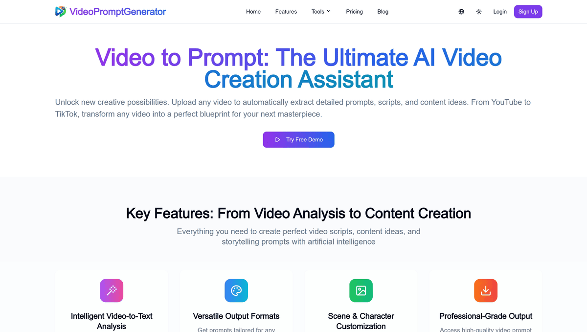 Video to Prompt | Video Prompt Checker gallery image