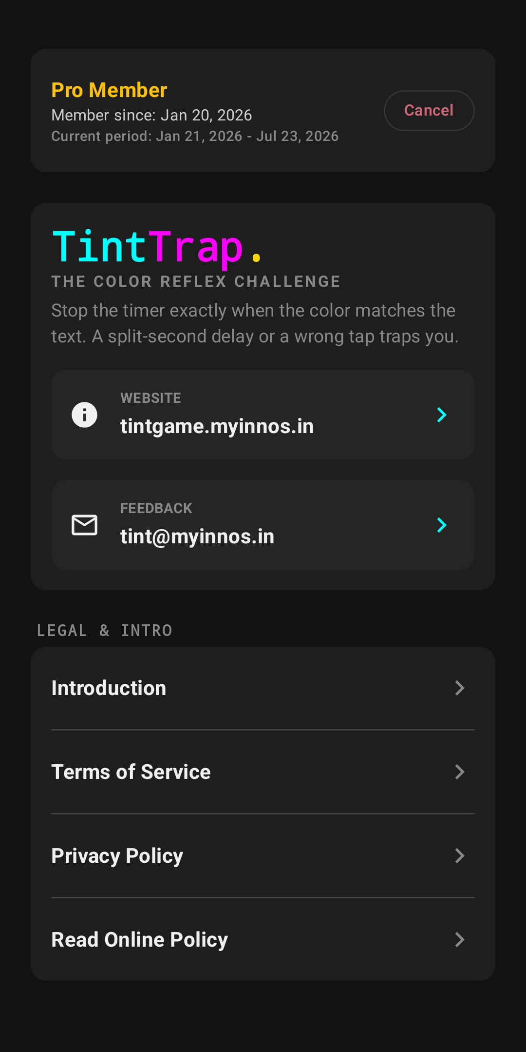 Tint Trap: Color Reflex Game gallery image