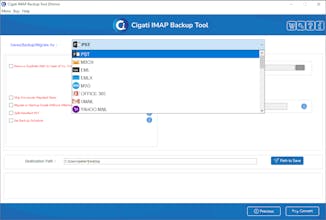 IMAP Mail Backup Tool gallery image