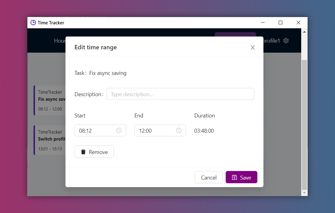 TimeTracker gallery image