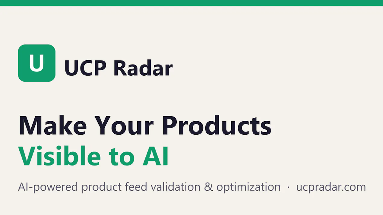 UCP Radar product
