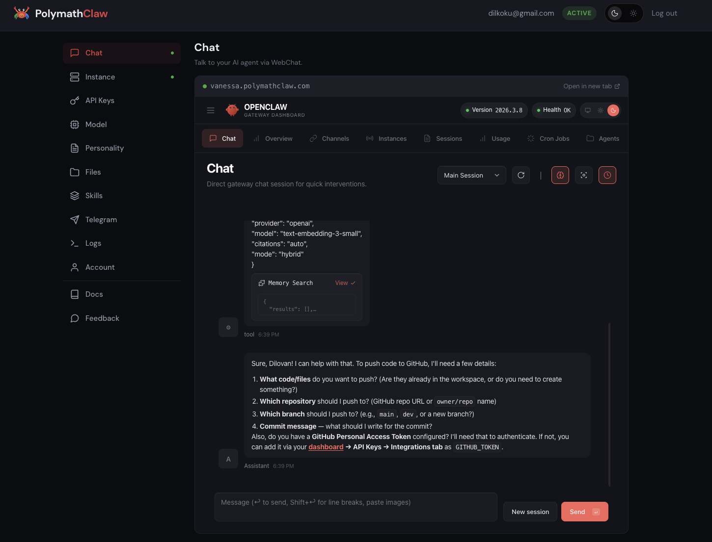 PolymathClaw gallery image
