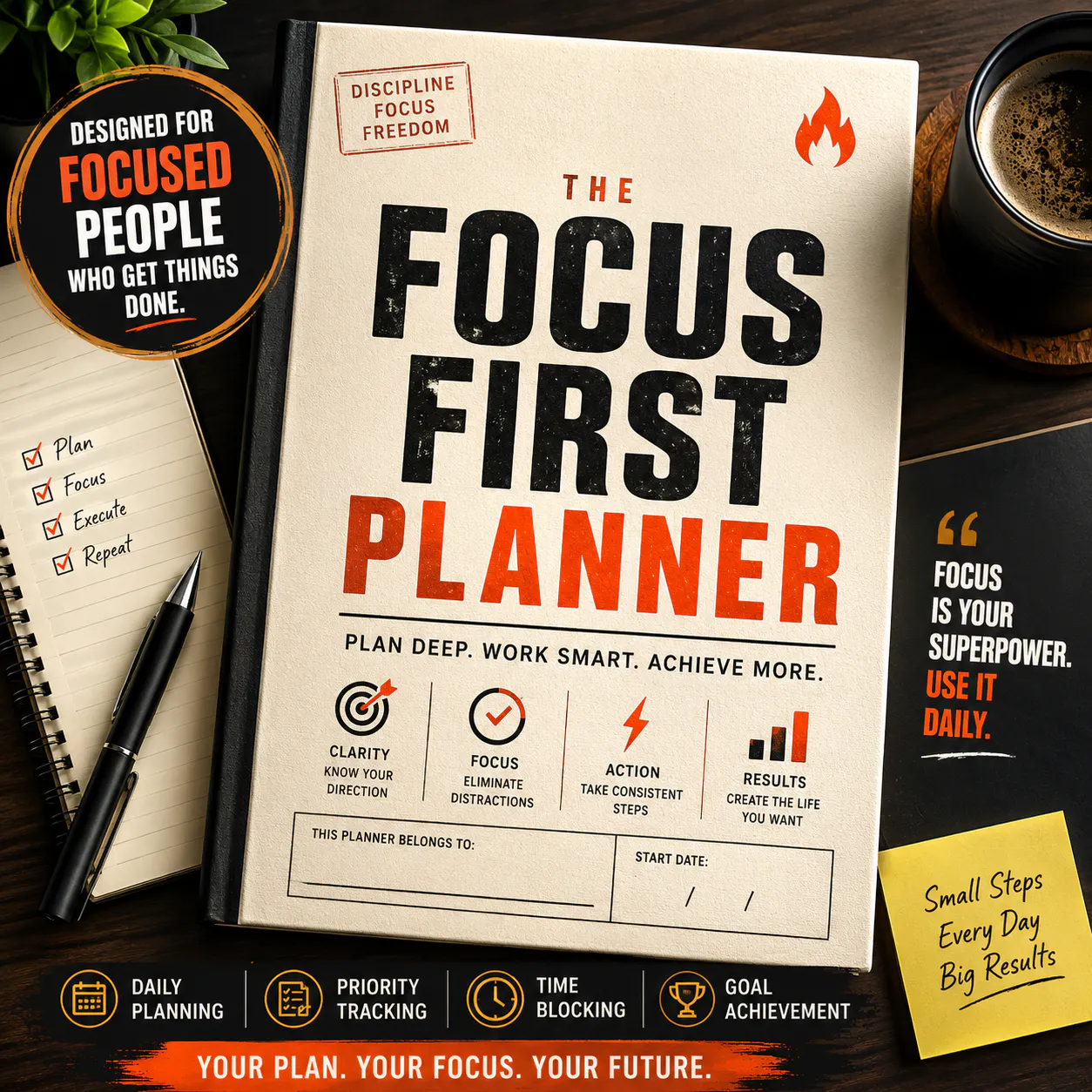 The Focus First Planner 
