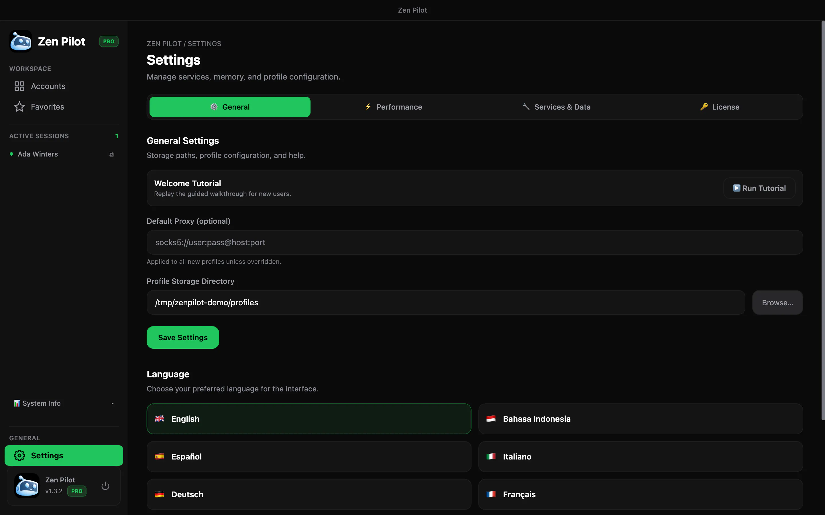 ZenPilot-multi account browser workspace gallery image