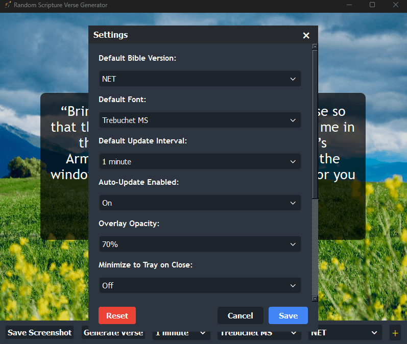 Random Scripture Verse Generator gallery image