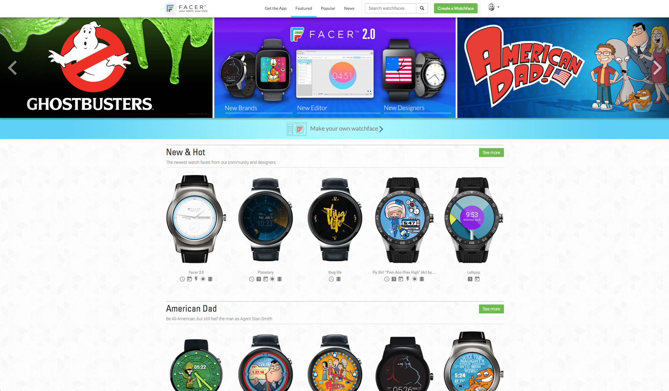 Facer 2.0 gallery image