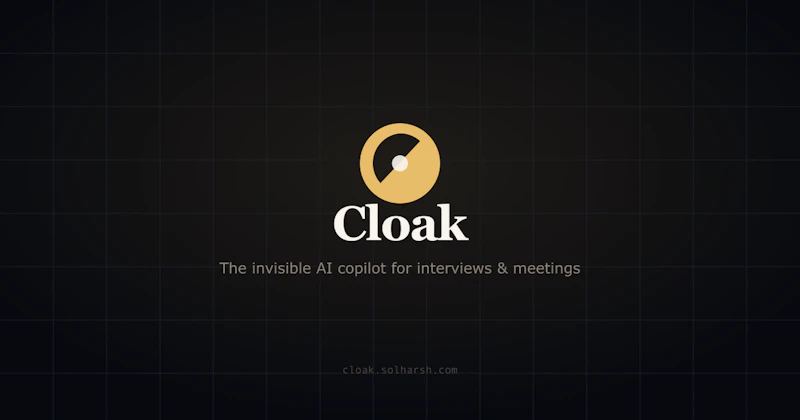 Cloak screenshot 1