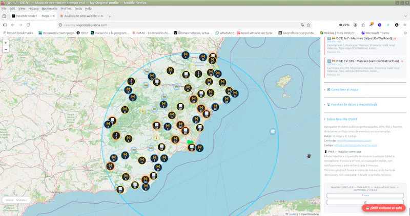 NearMe OSINT  screenshot 2
