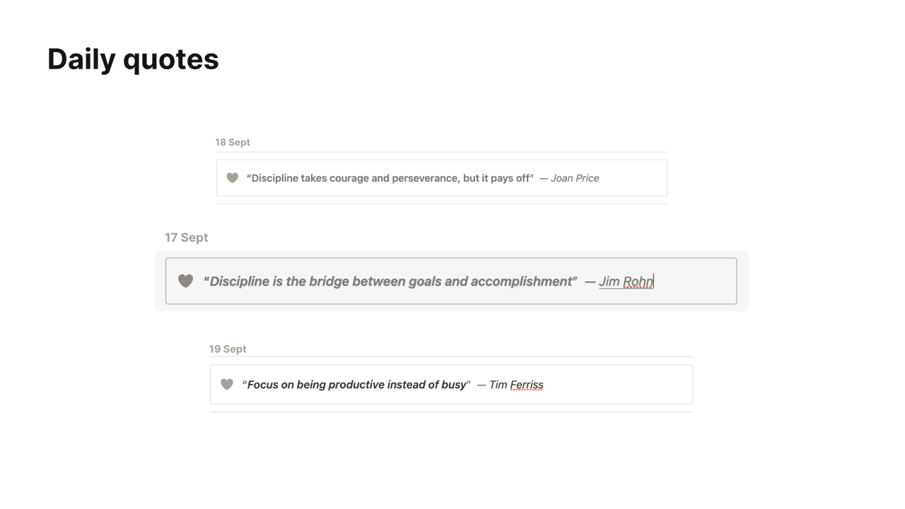 Notion Discipline OS gallery image