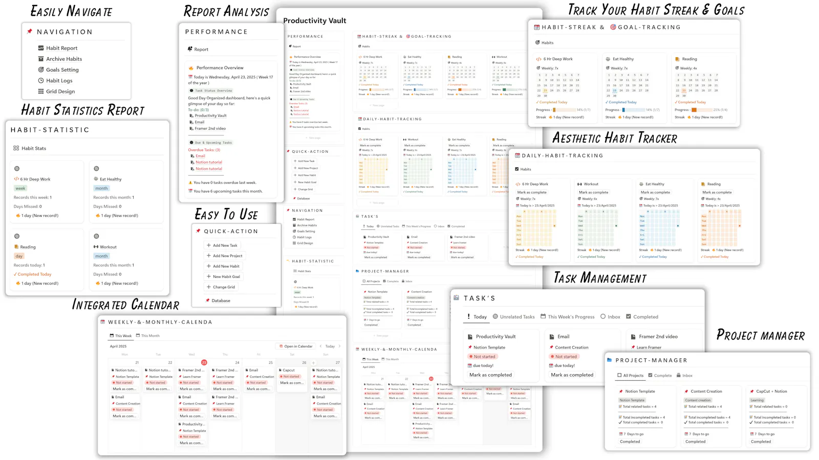 Productivity Vault screenshot 1