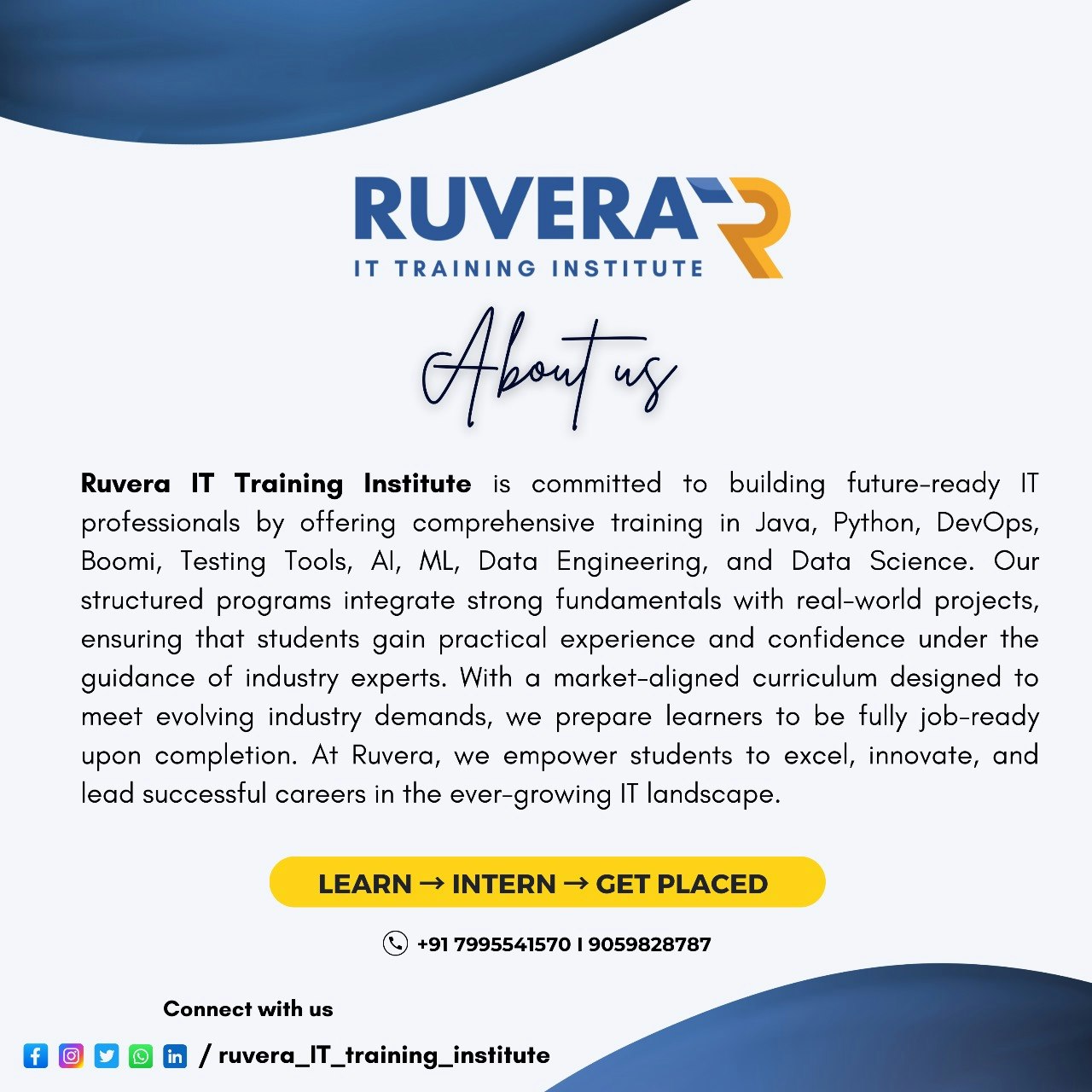 Mídia 2 de A importância de Ruvera - Instituto de Treinamento de TI