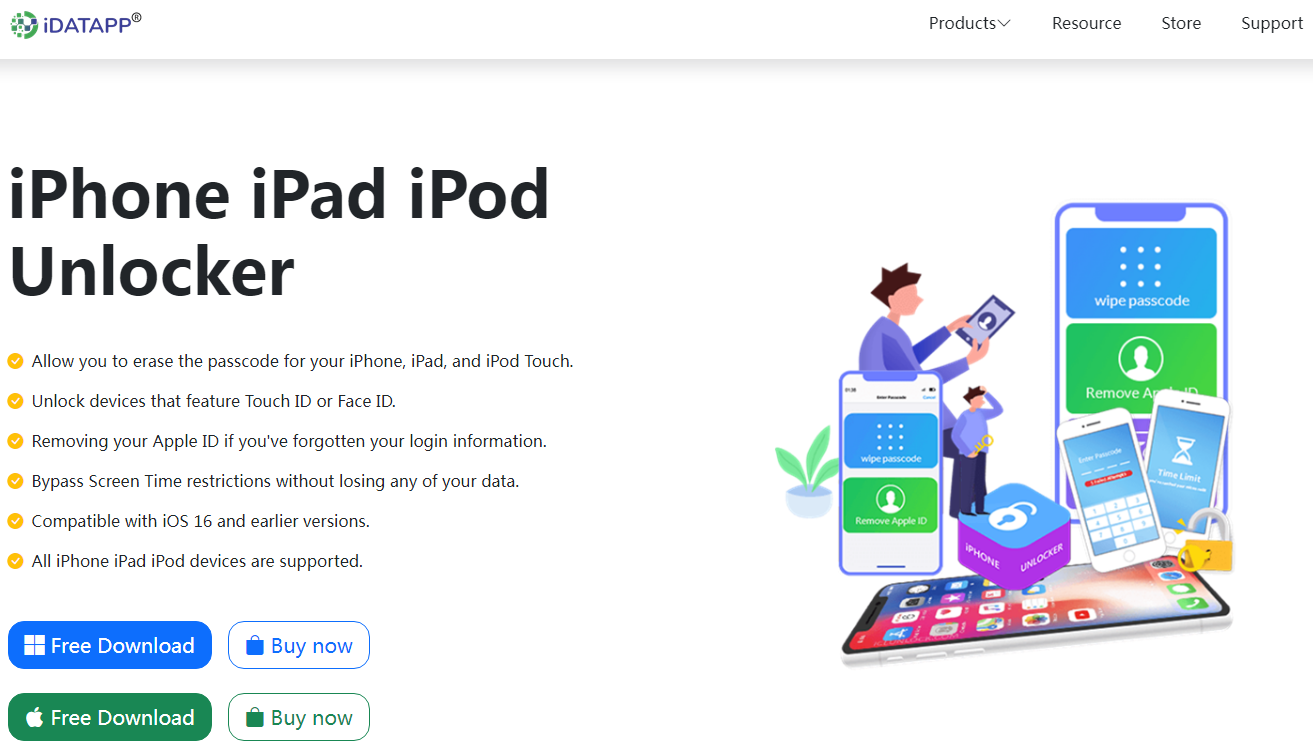iPhone iPad ipod desbloqueador - Desbloquee el código de acceso para su iPhone, iPad y iPod Touch media 1